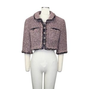 Chanel Wool Mohair Blazer Pristine Size 38/8